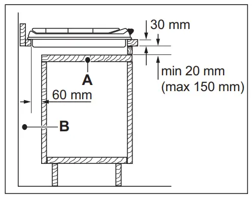 Electrolux EGG75372K 600 Series Gas On Glass Hob - shaft with nu6