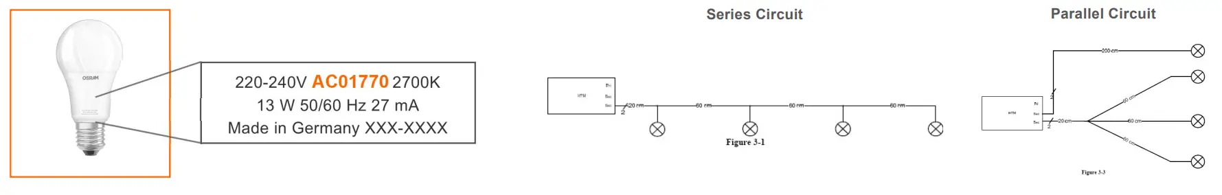 LEDVANCE Pin G4 Transformer Compatibility Base Owner's Manual Basic Information