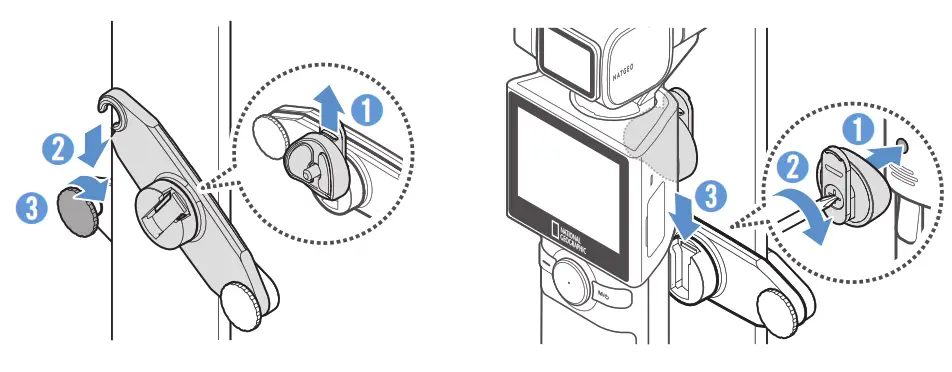 NATIONAL GEOGRAPHIC NC-200 4K Gimbal - backpack