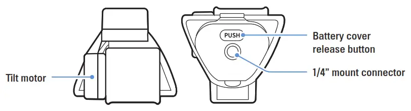 NATIONAL GEOGRAPHIC NC-200 4K Gimbal - bottom