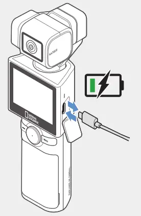 NATIONAL GEOGRAPHIC NC-200 4K Gimbal - cable