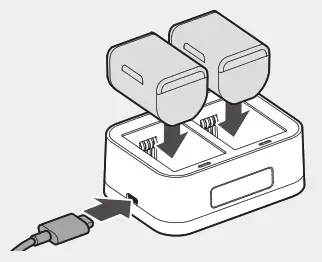 NATIONAL GEOGRAPHIC NC-200 4K Gimbal - charger