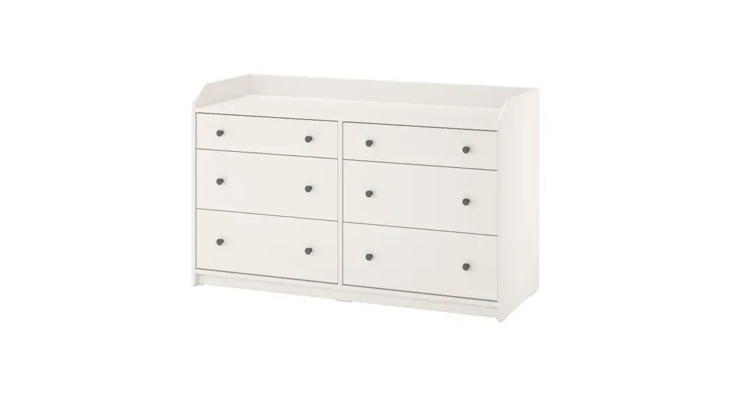 Ikea Aa-2204049-4-2 Hauga 6 Drawer Dresser User Manual