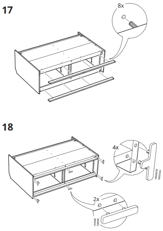IKEA AA-2204049-4-2 HAUGA 6 Drawer Dresser - Figure15