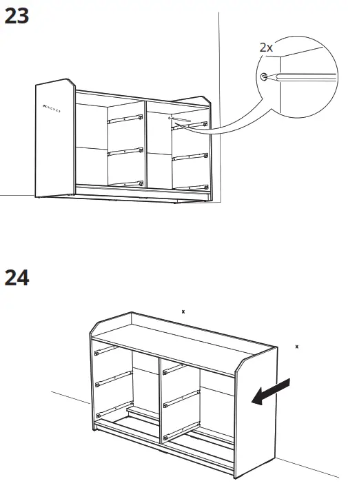 IKEA AA-2204049-4-2 HAUGA 6 Drawer Dresser - Figure19