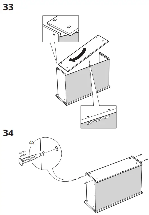 IKEA AA-2204049-4-2 HAUGA 6 Drawer Dresser - Figure27