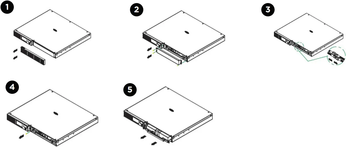 CyberPower OR1000LCDRM1U - BATTERY REPLACEMENT