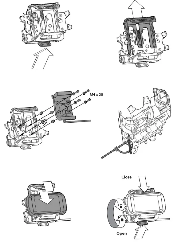 TOURATECH 01-065-0599-0 Locking GPS Mount-fig-11