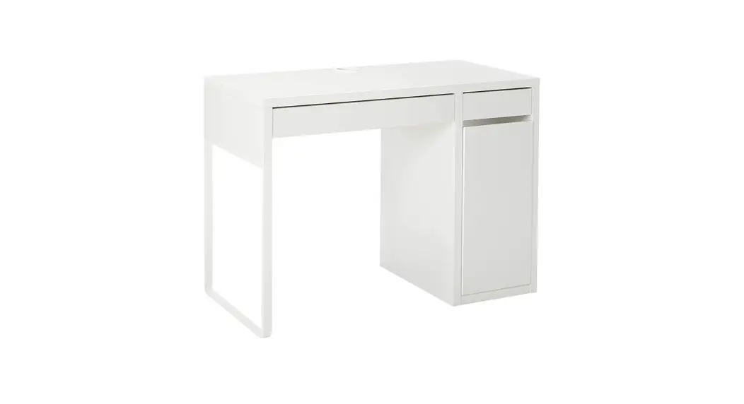 Ikea 802.130.74 Micke Bureau Desk White 413/8x195/8 Inch Instructions Ikea 802.130.74 Micke Bureau Desk White 413/8x195/8 Inch Instructions