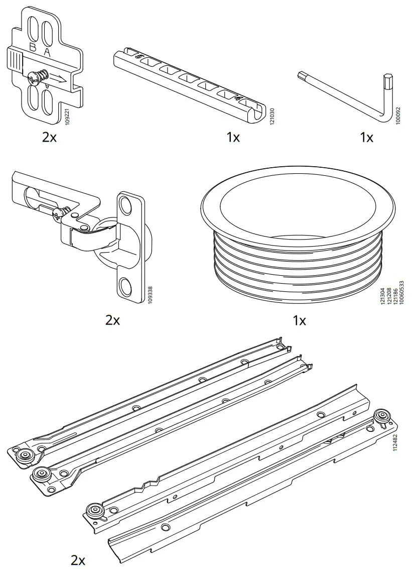 IKEA 80213074 MICKE Bureau Desk White 4138x1958 Inch - fig 3