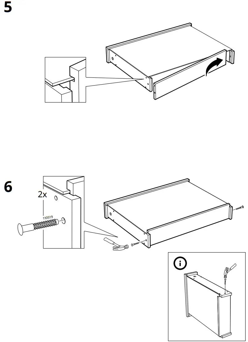 IKEA 80213074 MICKE Bureau Desk White 4138x1958 Inch - fig 7