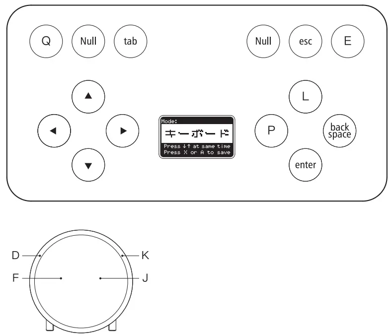 DJ-DAO Taikoller Arcade Style Controller - Keyboard