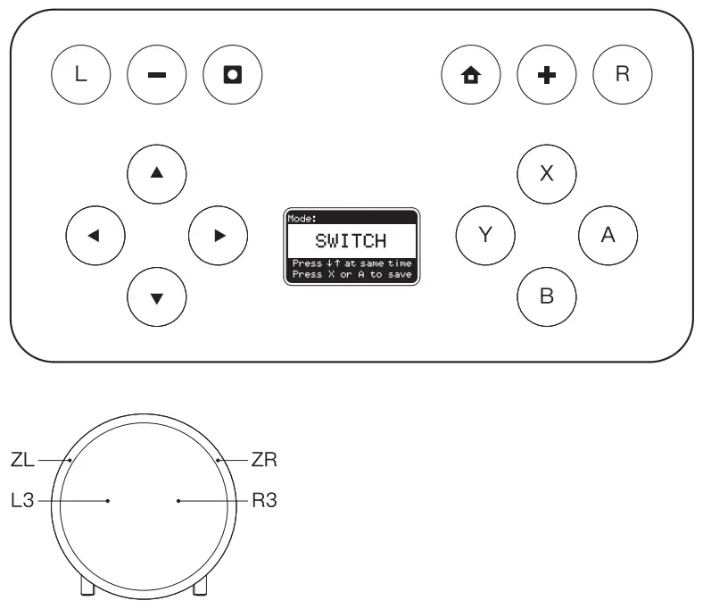 DJ-DAO Taikoller Arcade Style Controller - Layout1