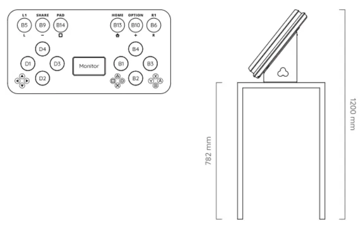 DJ-DAO Taikoller Arcade Style Controller - Parts