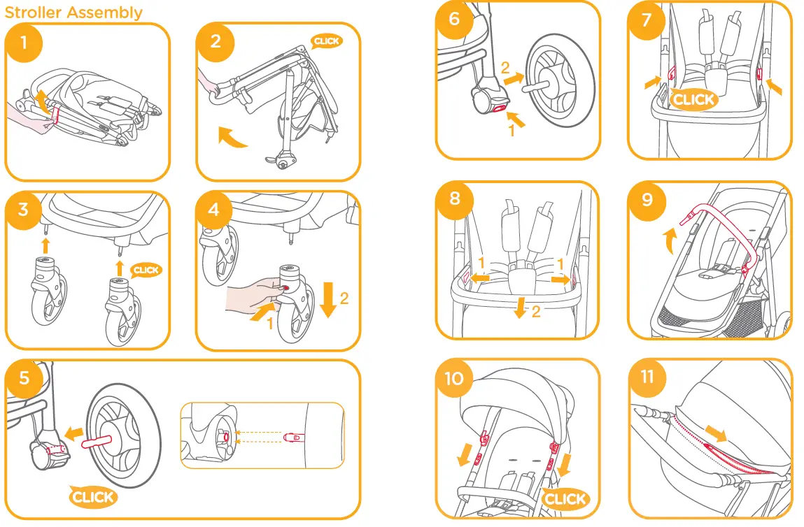 Joie Mytrax Pro Gemm Stroller 1