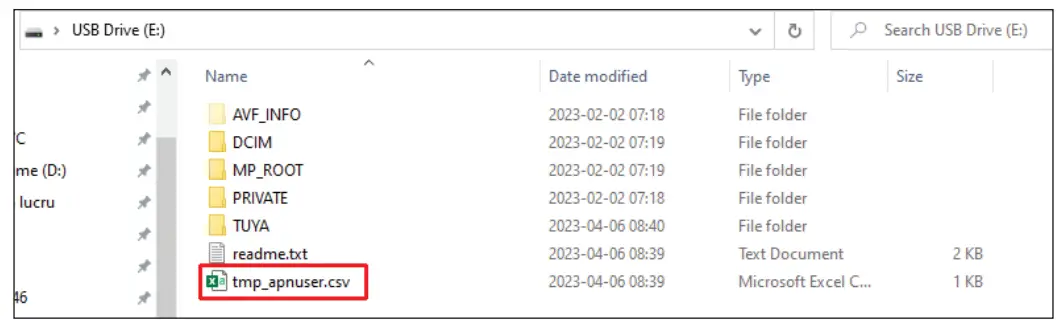 Edit the APN manually