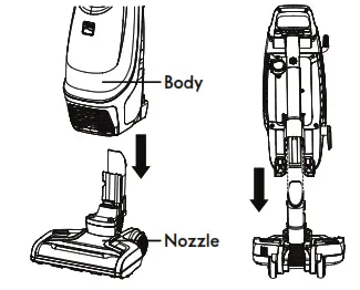 Kenmore BU4021 Bagged Upright Vacuum - nozzle,