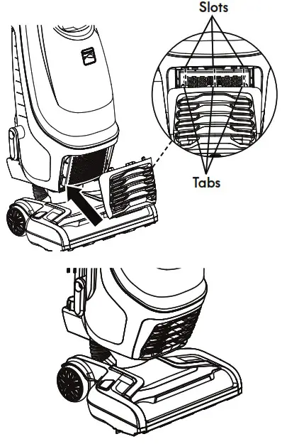 Kenmore BU4021 Bagged Upright Vacuum - properly