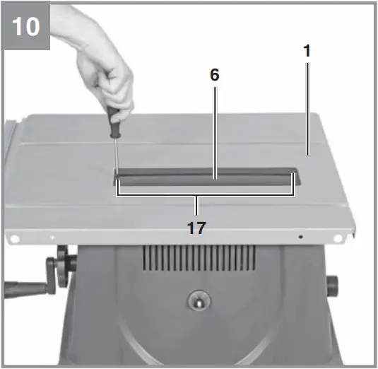 Einhell TC-TS 254 eco Bench Type Circular Saw - Fig. 10