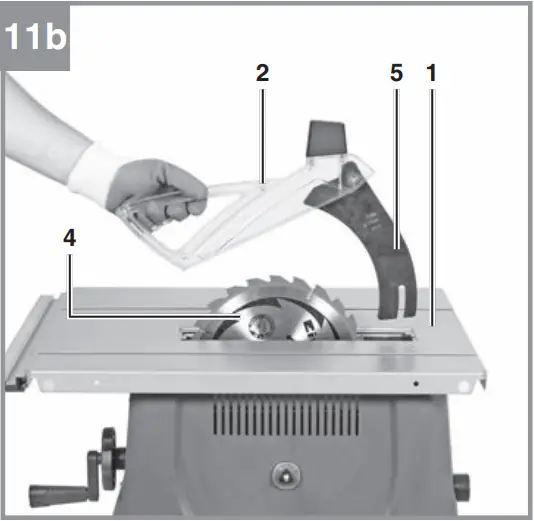 Einhell TC-TS 254 eco Bench Type Circular Saw - Fig. 11b