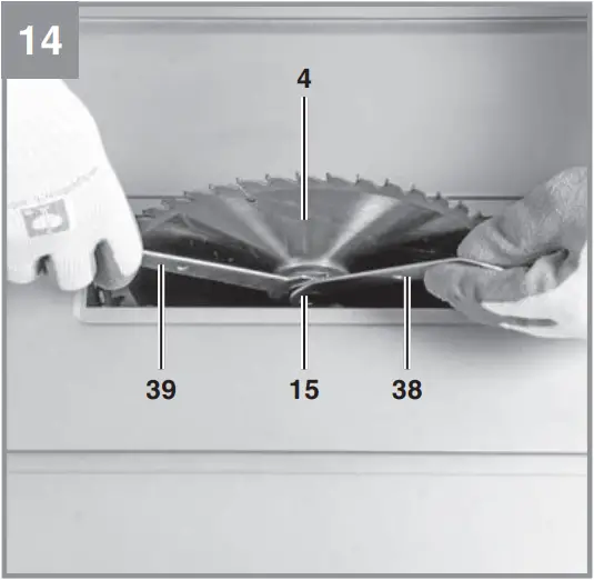 Einhell TC-TS 254 eco Bench Type Circular Saw - Fig. 14