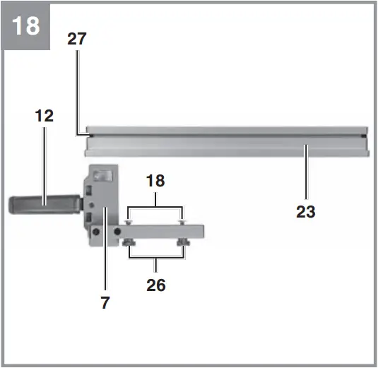Einhell TC-TS 254 eco Bench Type Circular Saw - Fig. 18