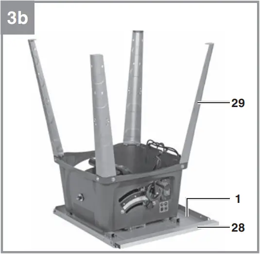 Einhell TC-TS 254 eco Bench Type Circular Saw - Fig. 3b