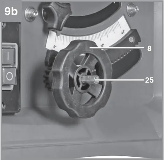 Einhell TC-TS 254 eco Bench Type Circular Saw - Fig. 9b