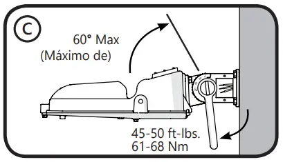 GE current EFH1 LED Flood Light - aim