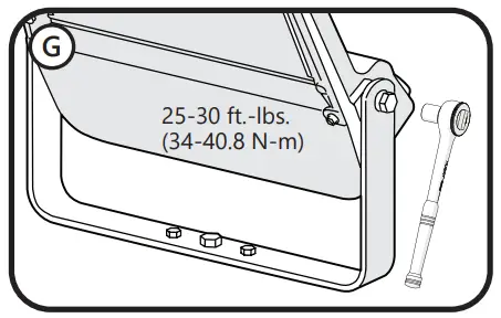 GE current EFH1 LED Flood Light - angle