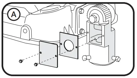 GE current EFH1 LED Flood Light - gasket