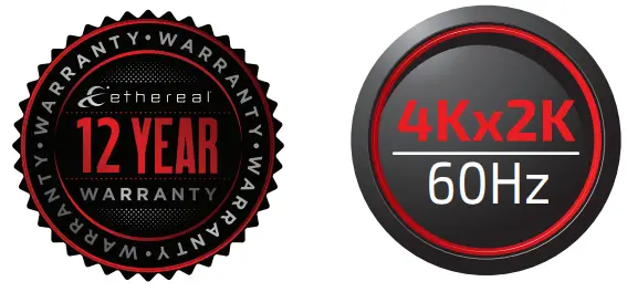 ethereal CS HDM4X1ASW5 4K Compatible HDMI Switcher - Warrenty