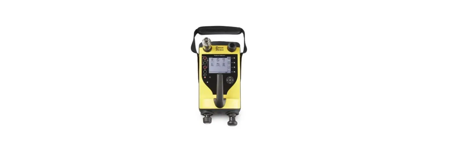 Druck Dpi610e Series Pressure Calibrator User Manual Druck Dpi610e Series Pressure Calibrator User Manual