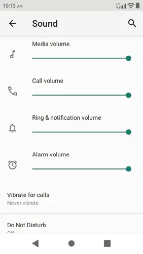 maxwest ASTRO 63R Smartphone - sound profiles