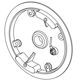 COOPERS Lighting Solutions FTS20CW 2 Light Bluetooth LED Floodlight - Adapter Plate