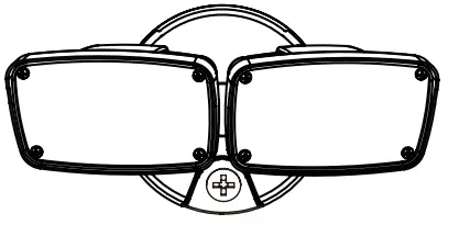 COOPERS Lighting Solutions FTS20CW 2 Light Bluetooth LED Floodlight - Light fixture