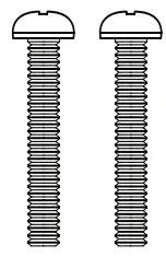 COOPERS Lighting Solutions FTS20CW 2 Light Bluetooth LED Floodlight - mounting screws