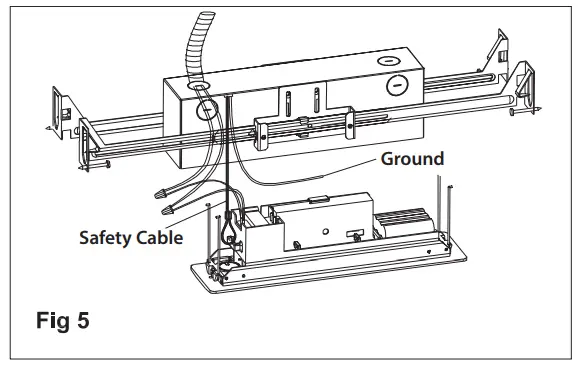 COMPASS CELEM Recessed Mounting Emergency Light - fig 4