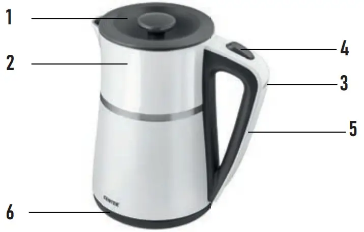 CENTEK CT-0028 Electric Kettle - fig 1