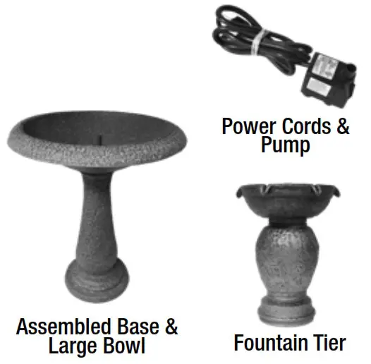 BERNINI 001351 Avola Fountain - WATER PUMP 1