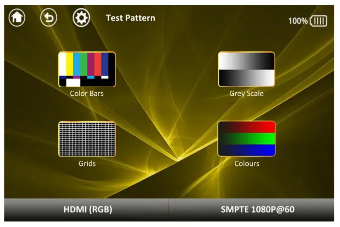 RGBlink MSP 200PRO Signal Monitor and Generator - Display2