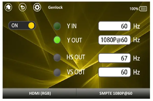 RGBlink MSP 200PRO Signal Monitor and Generator - Display8