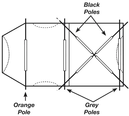 Kiwi Camping KC072-470 Kea 6 Blackout Recreational Tent - fig