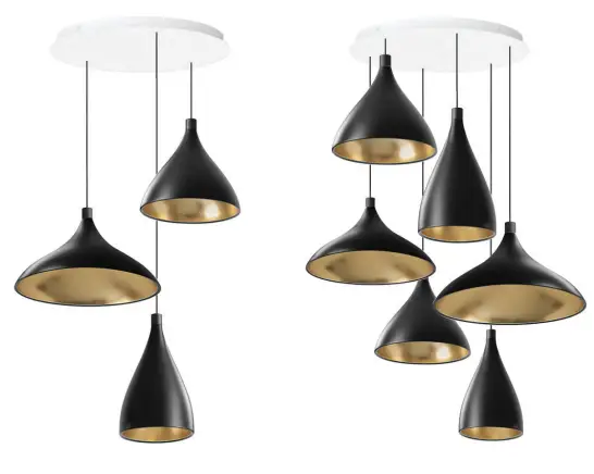 TROY LIGHTING SWELL XL Swell LED Pendant Light -CHANDELIER