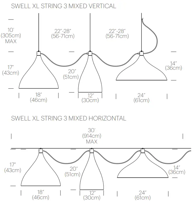 TROY LIGHTING SWELL XL Swell LED Pendant Light - SWELL XL SINGLE3