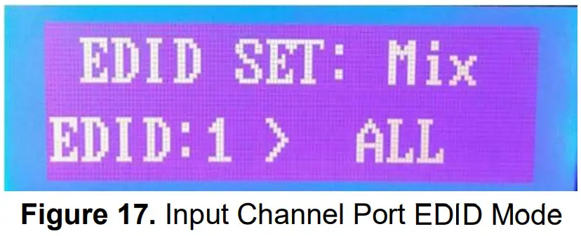 WolfPack HDTVHDMX0808 4K 8x8 HDMI Matrix Router - EDID Mode
