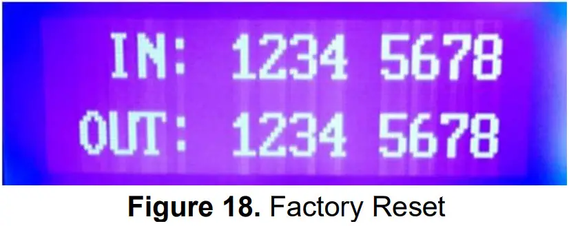 WolfPack HDTVHDMX0808 4K 8x8 HDMI Matrix Router - Factory Reset