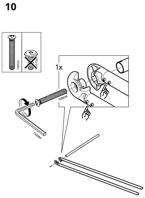 IKEA BJORKASEN Folding Table - Figure10