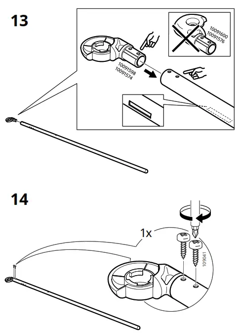IKEA BJORKASEN Folding Table - Figure13