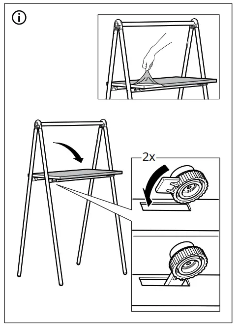 IKEA BJORKASEN Folding Table - Figure19